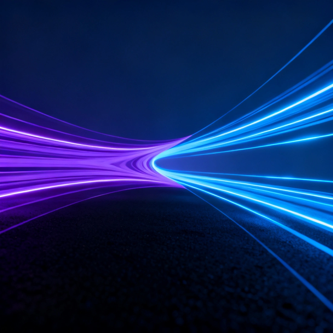 Abstract render of outbound network requests intercepted and turned back at a checkpoint
